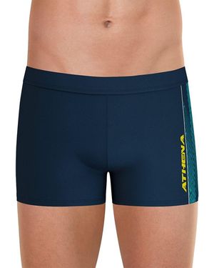 Athena Bañador boxer Sport Construction - Azul