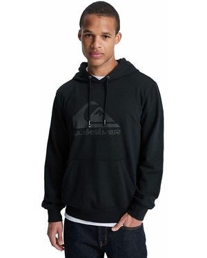 Quiksilver Sudadera con logotipo y capucha - Negro