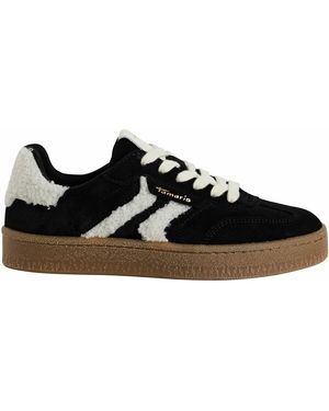 Tamaris Zapatillas de varios materiales - Negro