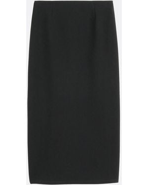 La Redoute Falda Lápiz, Longitud Midi. Talla. Color - Negro
