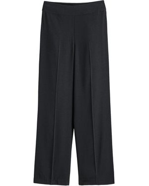 La Redoute Pantalón ancho, de crepé satinado - Gris