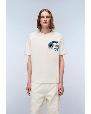 Napapijri Camiseta de manga corta Montepiana - Blanco