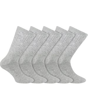 DIM Lote de 5 pares de calcetines eco sport - Gris