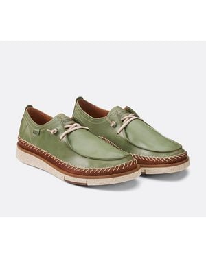 Pikolinos Zapatos de piel San Juan - Verde
