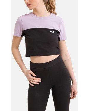 Fila Camiseta colorblock Bardolino - Negro