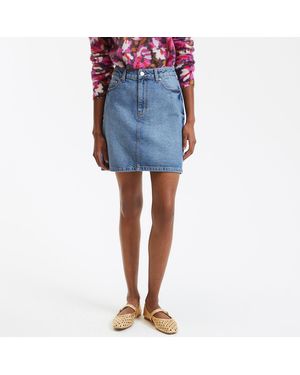 La Redoute Falda vaquera corta - Azul