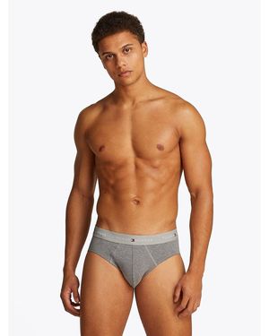 Tommy Hilfiger Lote de 3 calzoncillos lisos - Verde