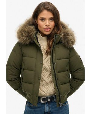 Superdry Chaqueta Corte Everest. Talla. Color - Verde
