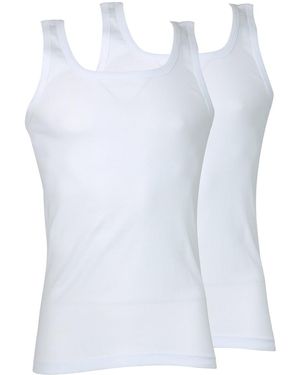 Athena Lote De 2 Camisetas De Tirantes De Algodón. Talla. Color - Blanco