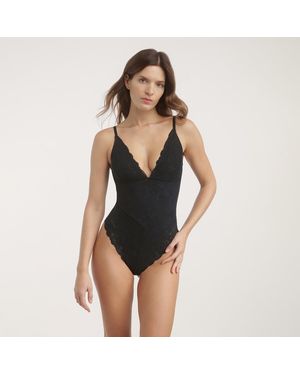 DIM Body DAILY DENTELLE - Negro