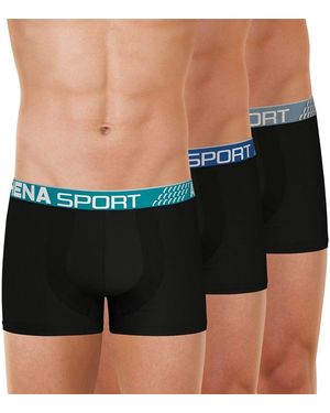 Athena Lote de 3 bóxers Fresh - Negro