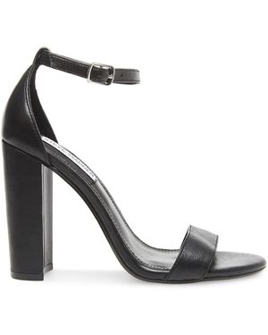 Steve Madden Sandalias con plataforma de piel Bigmona - Gris