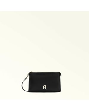 Furla Bolso bandolera de piel DIAMANTE MINI - Negro