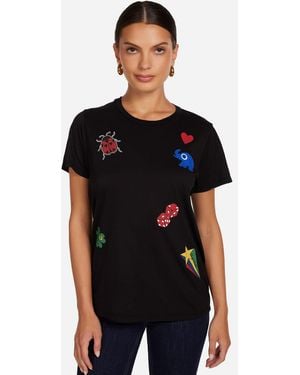 Lauren Moshi Wolf Lucky Elements - Black