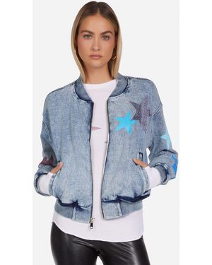 Lauren Moshi Shilese Color Crystal Multi Stars - Blue