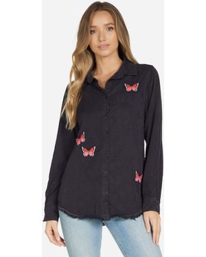 Lauren Moshi Sloane Butterfly Wings - Blue