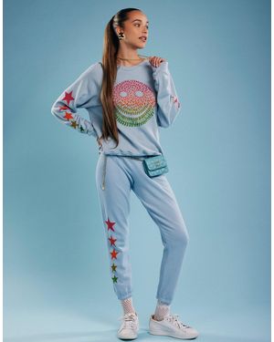 Lauren Moshi Anela Lightning Happyface - White