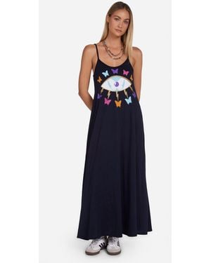Lauren Moshi Berna Butterfly Eye - Blue