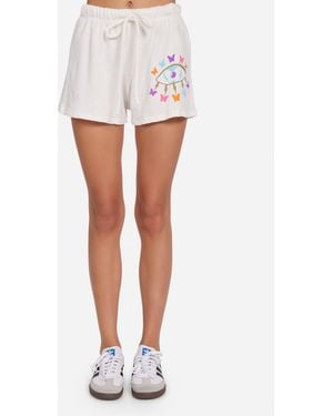 Lauren Moshi Zoa Butterfly Eye - White