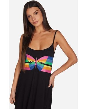 Lauren Moshi Berna Butterfly Stripes - Blue