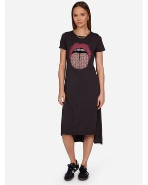 Lauren Moshi Genesis Vintage Stud Tongue - Red