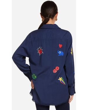 Lauren Moshi Sloane Lucky Elements - Blue