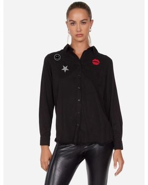 Lauren Moshi Sloane Emoji Love - Black