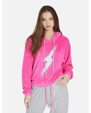 Lauren Moshi Nurys Scribble Lightning - Pink