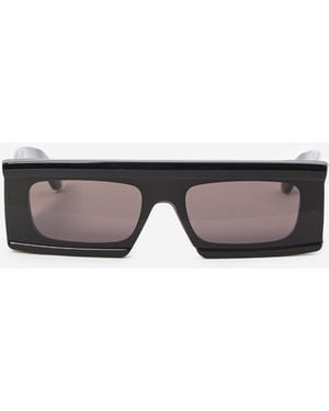 Alaïa Mask Sunglasses - White
