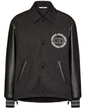 VIP【送料関税込】VALENTINO CHEZ NYLON BLOUSON JACKET Valentino Chez Valentino Zip-Up Jacket | Harrods UK