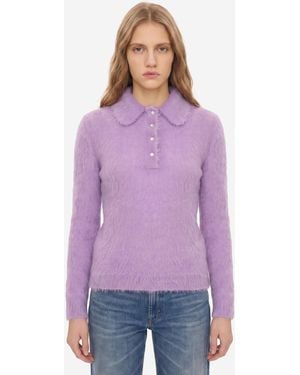 Chloé Pullover Stile Polo Dreamy - Viola
