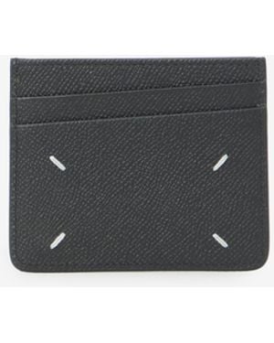 Maison Margiela Small Leather Cardholder - White