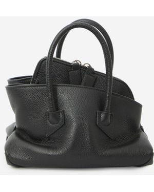 The Attico Borsa La Passeggiata Nera Mini - Nero