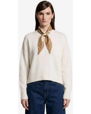Loulou de Saison Ivory Anton Jumper - White