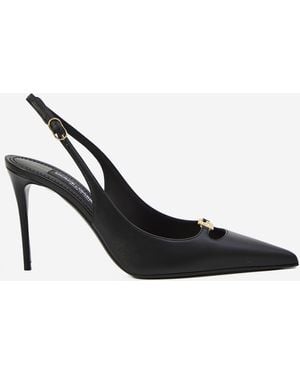 Dolce & Gabbana Slingback Pumps - Black