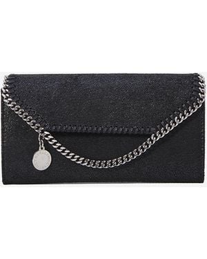 Stella McCartney Falabella Continental Wallet On Chain - White