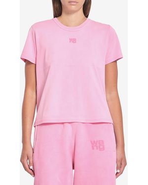 Alexander Wang Logo T-Shirt - Pink