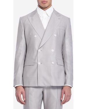 Dolce & Gabbana Deconstructed Twopiece Suit - Grey