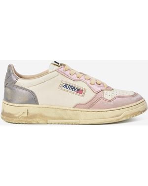 Autry Sneakers Medalist Low Super Vintage - Neutro