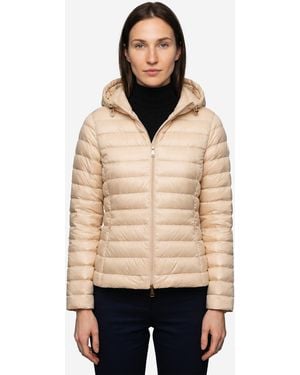 Moncler Igelhood Short Down Jacket - Natural