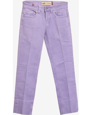 Notify Capri Pants - Purple