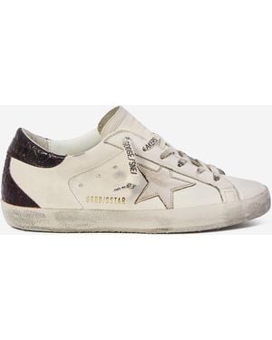 Golden Goose Super Star Trainers - White