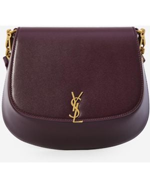 Saint Laurent Voltaire Mini Bag - Purple
