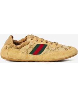 Gucci Shift Trainers - Metallic
