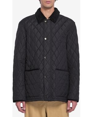 Burberry Quilted Jacket - Blue