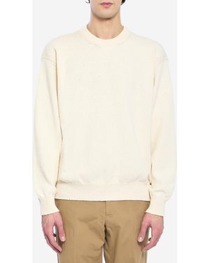 Roberto Collina Crewneck Jumper - Natural
