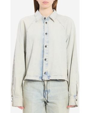 Haikure Keira Vintage Dirty Shirt - White
