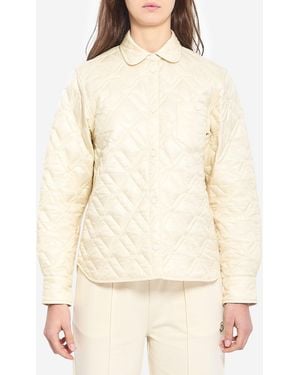Moncler Quilted Shirt - Natural