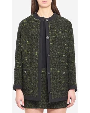 Gucci Boucl Wool Jacket - Green