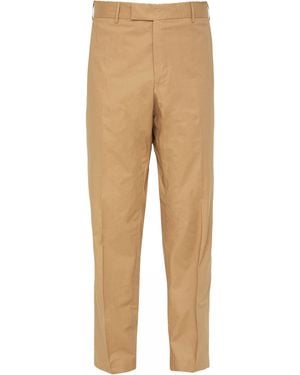 PT Torino Cotton Trousers - Natural